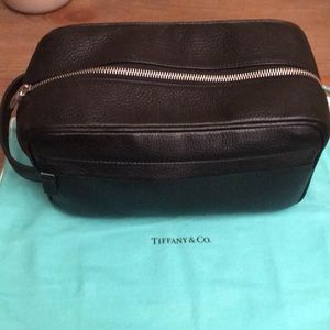 Tiffany Italian Leather Dopp kit